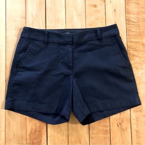 NWT J. Crew Factory 5” Chino Short - Navy Blue